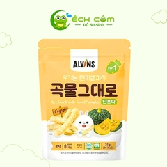 Bánh Gạo Nứt Alvins VỊ Bí Ngô