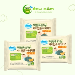 Phô mai hữu cơ tách muối vị bí đỏ gói 170g (17g x 10 miếng)