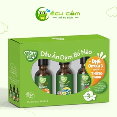 Sét 3 Dầu Ăn  Dặm Bổ Não Măm my