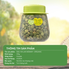 Hạt Hữu Cơ Măm my 110g Đậu hà lan