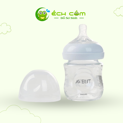 Bình Sữa Aven Thuỷ Tinh Mô phỏng Tự nhiên   120ml đơn