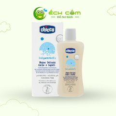 Sữa tắm gội chiết xuất Yến mạch Chicco 0M+ chai du lịch 50ml