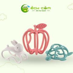 Gặm Nướu Đồ Chơi Silicone Richell (Quả táo )