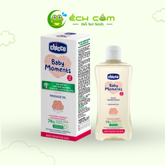 Dầu mát-xa chiết xuất Hạt bông Chicco 0M+  200ml