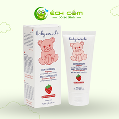 Kem đánh răng Babycoccole Dâu 12M+