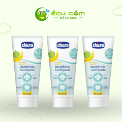 Kem đánh răng Chicco hương chuối-táo 6M+