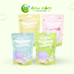 Sữa Chua  Khô sấy lạnh Oggas Yougurt Vị Dưa Lưới 18g