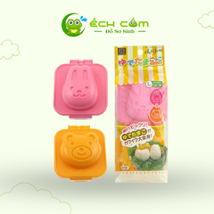 Khuôn tạo hình trứng luộc Kokuho hồng và cam