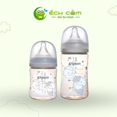 Bình Sữa Pigeon PPSU HOWAPIPI  WN3 160ml  Xám