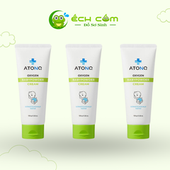 Kem hăm Atono2 Oxygen Babypowder Cream cho bé, chức năng bổ sung độ ẩm và làm dịu da, 100gr/tuýp, hiệu: Atono2