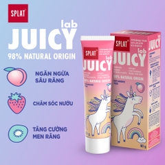 SPLAT JUICY LAB KEM ĐÁNH RĂNG TỰ NHIÊN DREAM BERRIES CHO TRẺ EM 80g