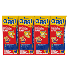 Sữa Nước Oggi Gold  110ml ( Lốc 4Hộp )