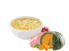 Cháo tươi baby thịt thăn bằm bí đỏ 240gx 30