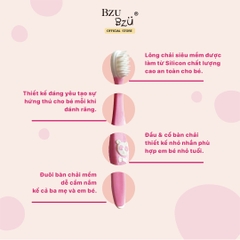 BZU BZU Kids Toothbrush (Blue)/ Bàn chải đánh răng dành cho trẻ em BZU BZU (Xanh)