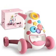 Xe Tập Đi Cao  cấp Baby Walker   Hola (Xanh _ Hồng )