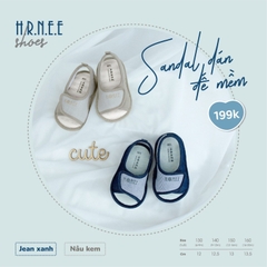 Sandal Dán Đế Mềm HRNEE 199k