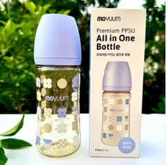 Bình Moyuum Nắp  Tím  270 ml