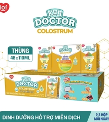 KUN DOCTOR COLOSTRUM DINH DƯỠNG GIÚP TRẺ TĂNG ĐỀ KHÁNG & TIÊU HÓA TỐT( 110mlx48)