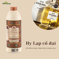 Sữa tắm nước hoa Ý Tesori d'Oriente chính hãng 500ml kèm vòi