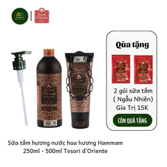 Sữa Tắm Hương Nước Hoa Hamman 250ml-500ml Tesori d'Oriente