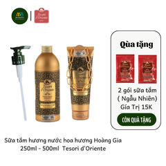 Sữa Tắm Hương Nước Hoa Tesori d'Oriente Hương Hoàng Gia 250ml-500ml