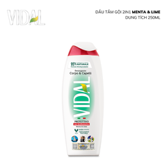 Sữa tắm thiên nhiên Vidal 250ml