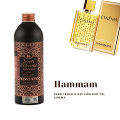 Sữa tắm nước hoa Ý Tesori d'Oriente chính hãng 500ml kèm vòi