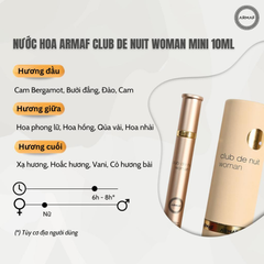 Nước hoa ARMAF Club de Nuit 10ML