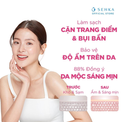 Nước Tẩy Trang Senka Cấp , Dưỡng Sáng Da 230ml