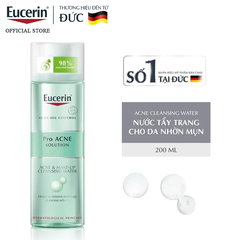 Nước Tẩy Trang Eucerin Dành Cho Da Nhờn Mụn 200ml