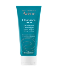 Gel Rửa Mặt Avène Làm Sạch Da Nhờn, Ngăn Ngừa Mụn 200ml Cleanance Cleansing Gel