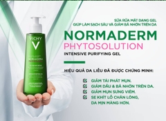 Sữa Rửa Mặt Vichy Dạng Gel Làm Sạch Sâu & Giảm Nhờn 400ml