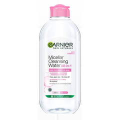 Nước Tẩy Trang làm sạch sâu dịu nhẹ cho mọi loại da - Garnier Micellar Cleansing Water 400ml