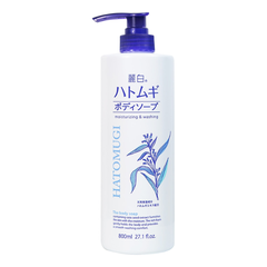 Sữa Tắm Dưỡng Ẩm Trắng Da Reihaku Hatomugi 800ml