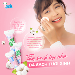 Bông Tẩy Trang Ipek Siêu Mềm Mịn 150 Miếng