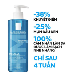 Gel Rửa Mặt La Roche-Posay Dành Cho Da Dầu, Nhạy Cảm 400ml