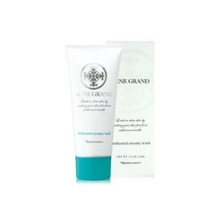 Sữa Rửa Mặt Cho Da Dầu Mụn Naris Acne Grand 100g Medicated Creamy Wash