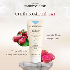 Sữa Rửa Mặt Embryolisse Làm Sạch Sâu, Chống Oxy Hóa 200ml Lait-Creme Moussant