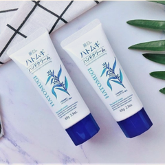 Kem Dưỡng Da Tay Mềm Mại Hạt Ý Dĩ Hatomugi Hand Cream 65g