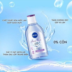 Nước Tẩy Trang Nivea Ngăn Ngừa Mụn 400ml Acne Care Micellar Water
