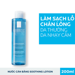Nước Cân Bằng La Roche-Posay Cho Da Thường, Nhạy Cảm 200ml Soothing Lotion Sensitive Skin