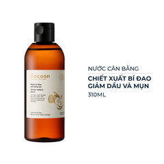 Nước Cân Bằng Cocoon Bí Đao Giảm Dầu & Mụn 310ml Winter Melon Toner