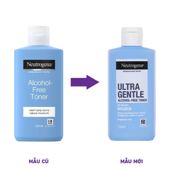 Nước Hoa Hồng Neutrogena Không Chứa Cồn 150ml Alcohol Free Toner