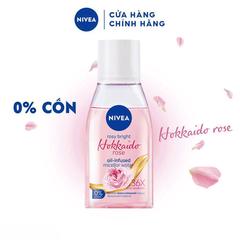 Nước Tẩy Trang Nivea Chiết Xuất Hoa Hồng Hokkaido 400ml