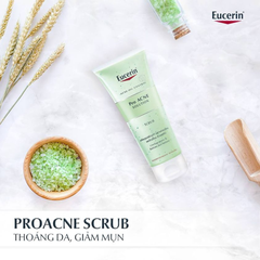 Tẩy Tế Bào Chết Eucerin Dành Cho Da Nhờn Mụn 100ml Pro ACNE Solution Scrub