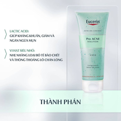 Tẩy Tế Bào Chết Eucerin Dành Cho Da Nhờn Mụn 100ml Pro ACNE Solution Scrub