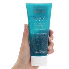 Gel Rửa Mặt Avène Làm Sạch Da Nhờn, Ngăn Ngừa Mụn 200ml Cleanance Cleansing Gel