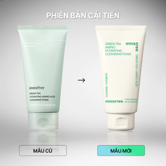 Sữa Rửa Mặt innisfree Dưỡng Ẩm Chiết Xuất Trà Xanh 150g (Mới)