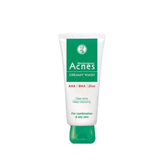 Kem Rửa Mặt Acnes Giúp Ngăn Ngừa Mụn 100g Creamy Wash