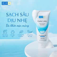 Kem Rửa Mặt Hada Labo Sạch Sâu Dưỡng Ẩm 80g